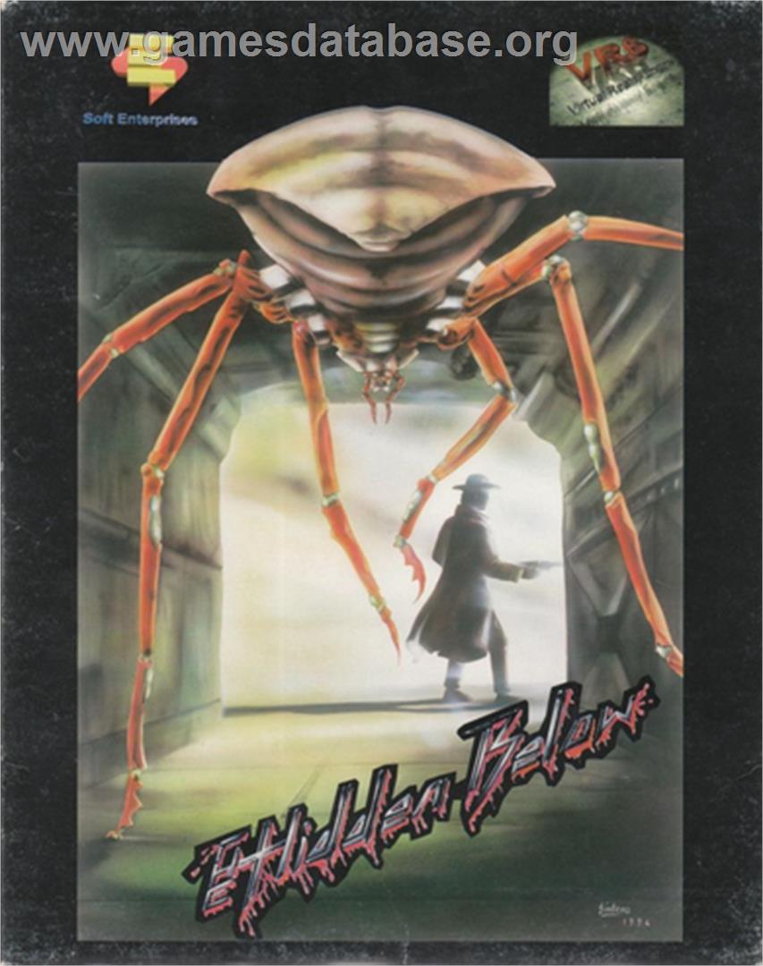 Hidden Below, The - Microsoft DOS - Artwork - Box