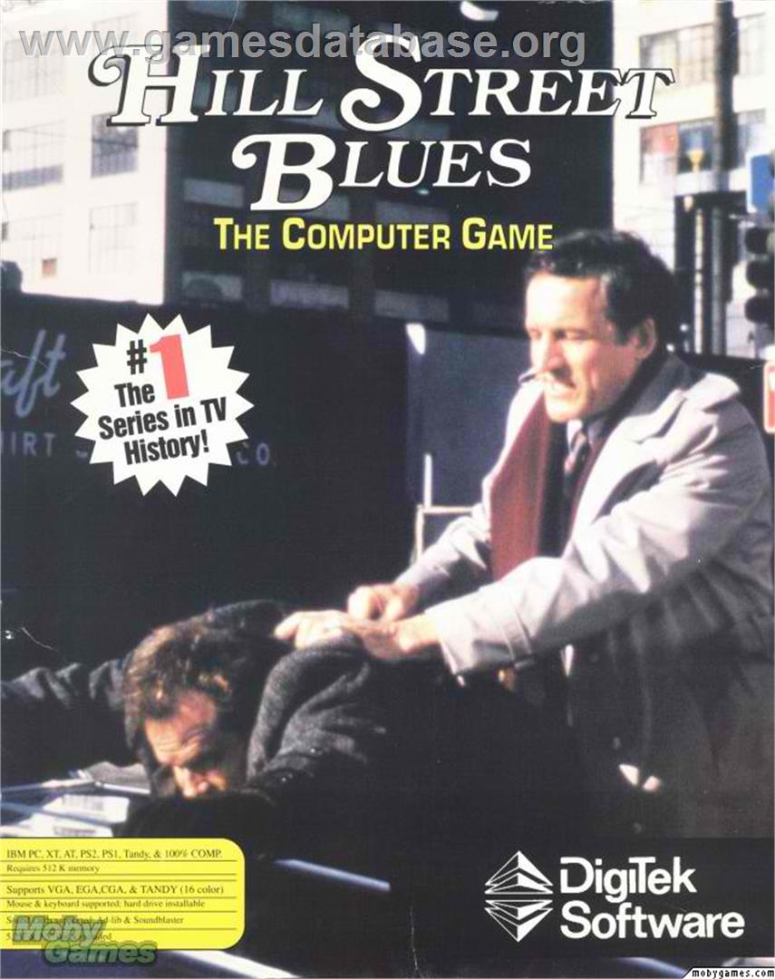 Hill Street Blues - Microsoft DOS - Artwork - Box