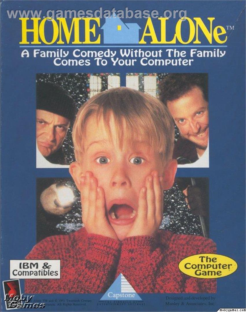 Home Alone - Microsoft DOS - Artwork - Box