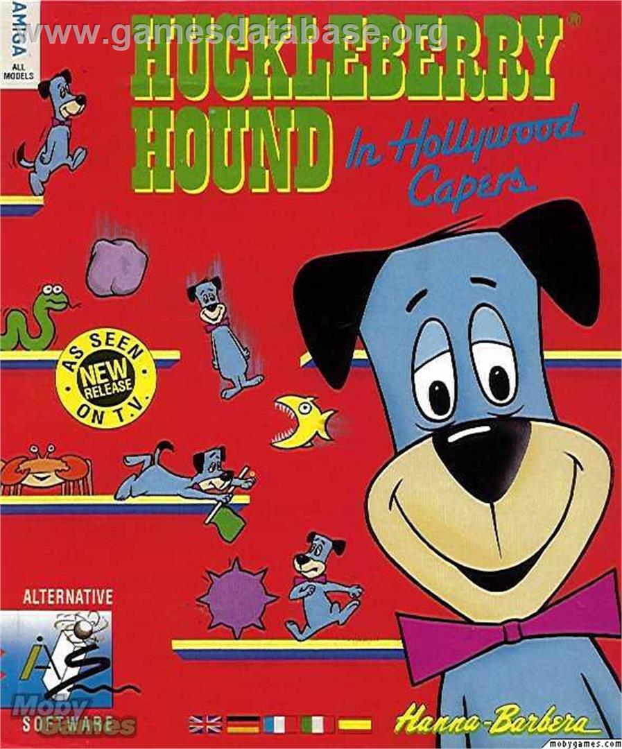 Huckleberry Hound in Hollywood Capers - Microsoft DOS - Artwork - Box