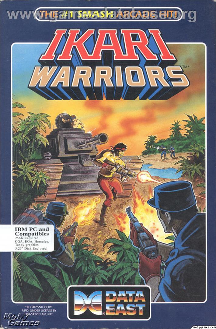 Ikari Warriors - Microsoft DOS - Artwork - Box
