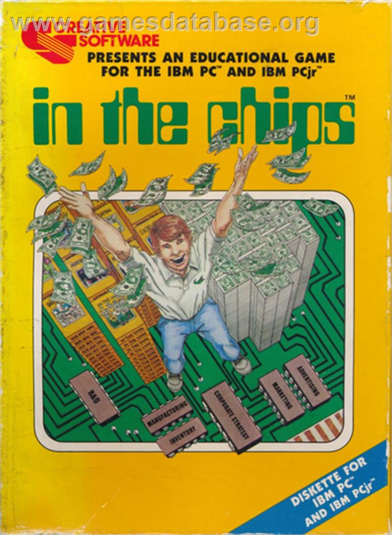 In the Chips - Microsoft DOS - Artwork - Box