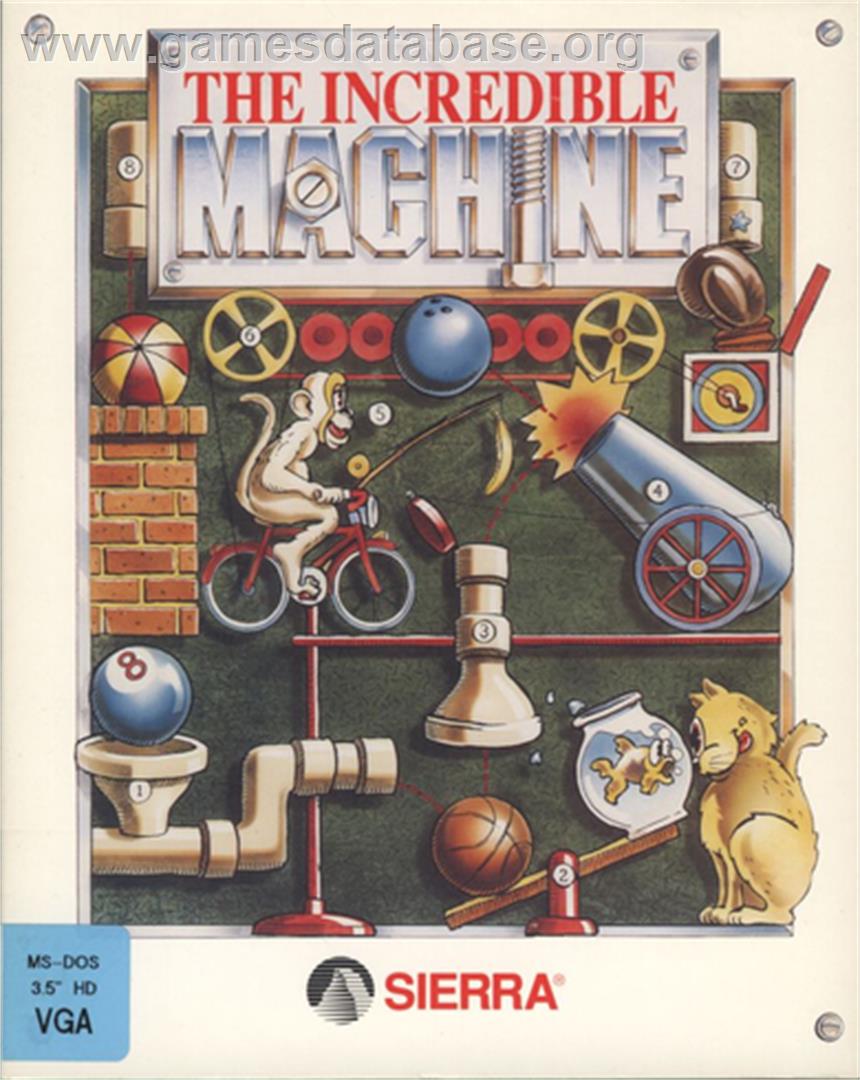 Incredible Machine, The - Microsoft DOS - Artwork - Box