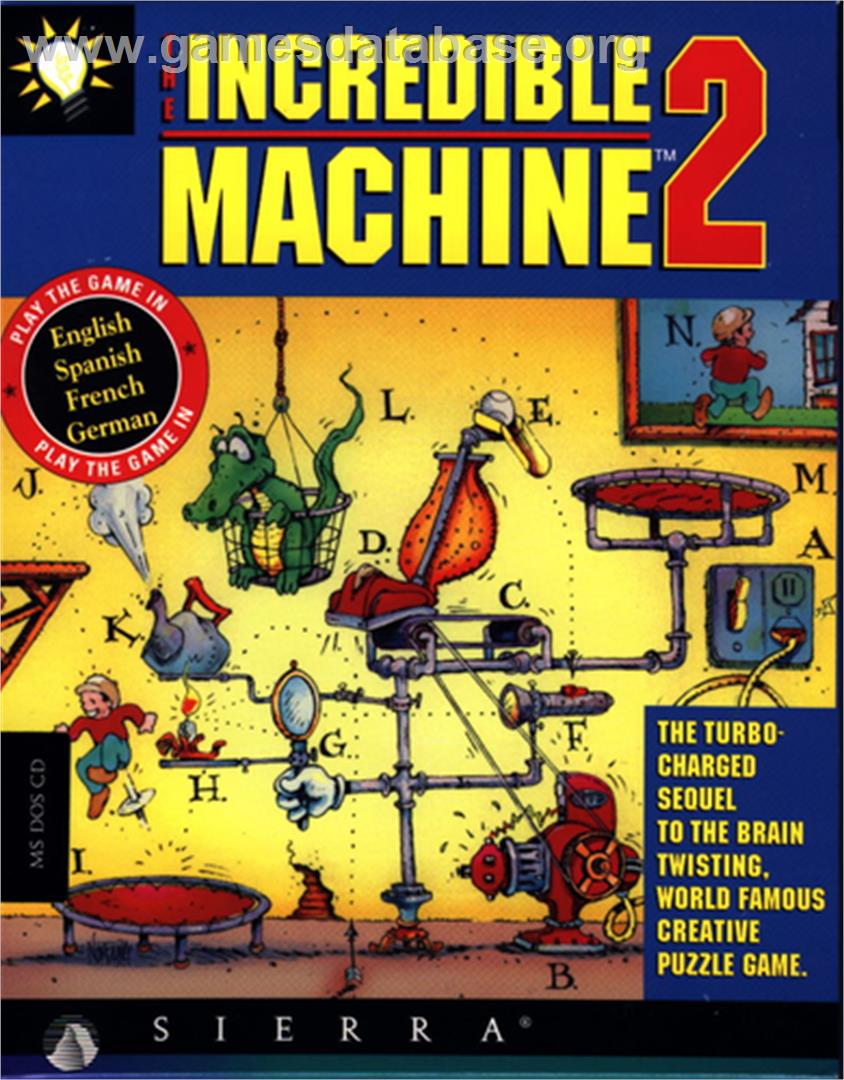 Incredible Machine 2, The - Microsoft DOS - Artwork - Box
