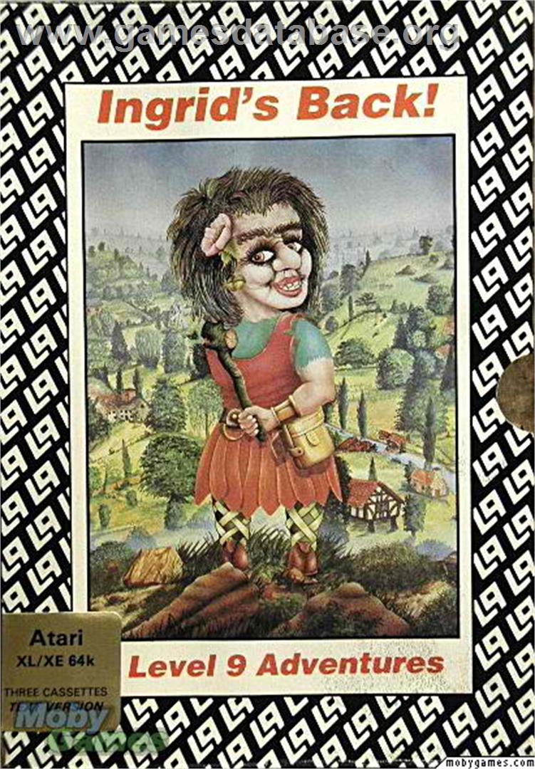 Ingrid's Back! - Microsoft DOS - Artwork - Box