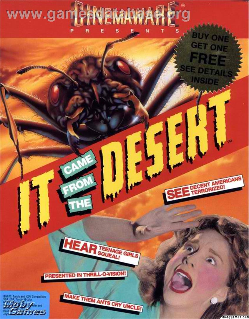It Came From The Desert - Microsoft DOS - Artwork - Box