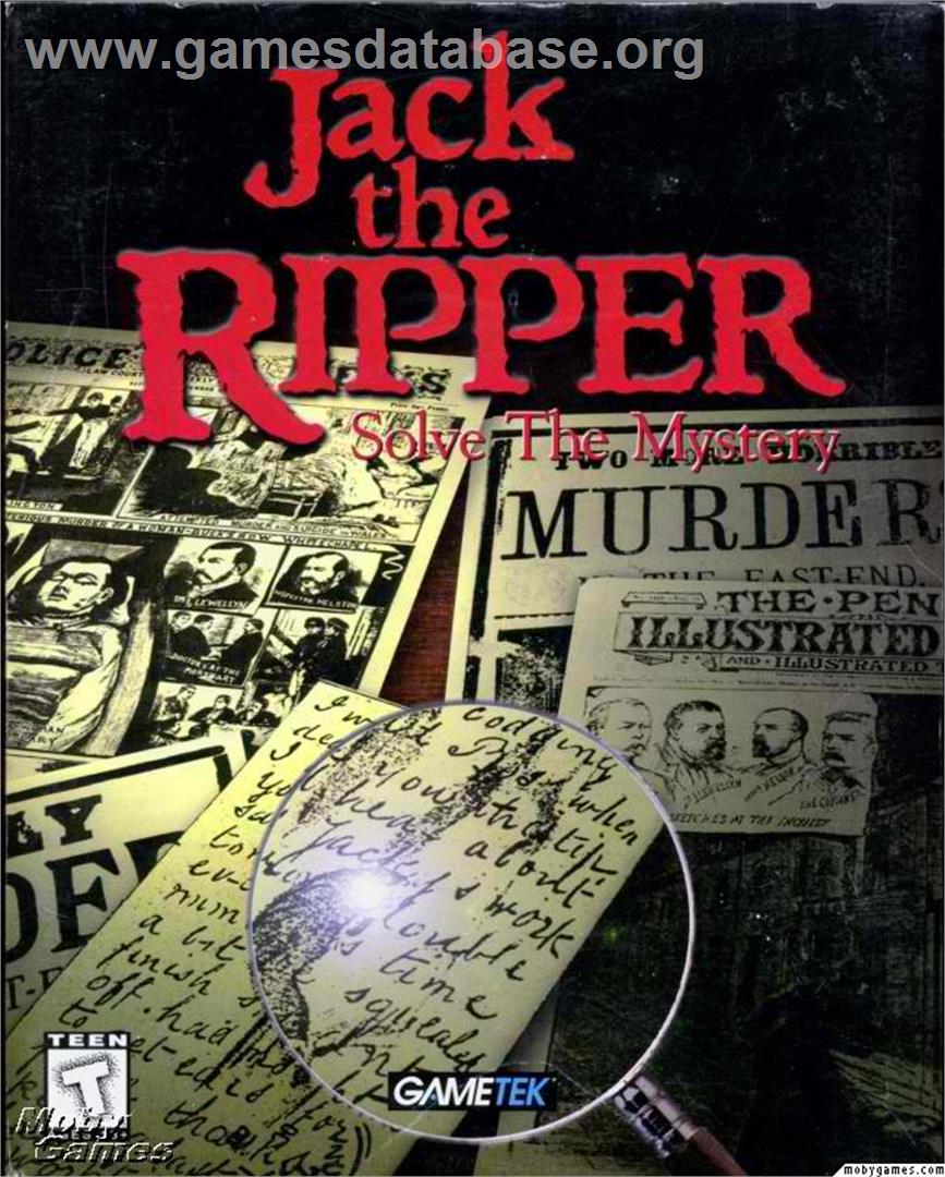Jack the Ripper - Microsoft DOS - Artwork - Box
