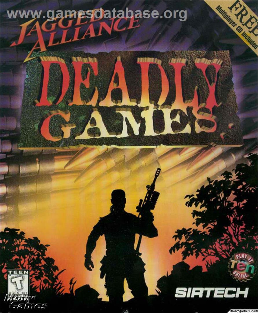 Jagged Alliance - Deadly Games - Microsoft DOS - Artwork - Box