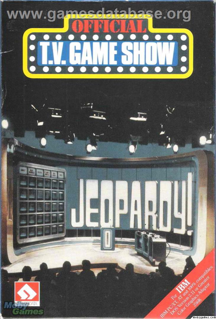 Jeopardy! (Gametek) - Microsoft DOS - Artwork - Box
