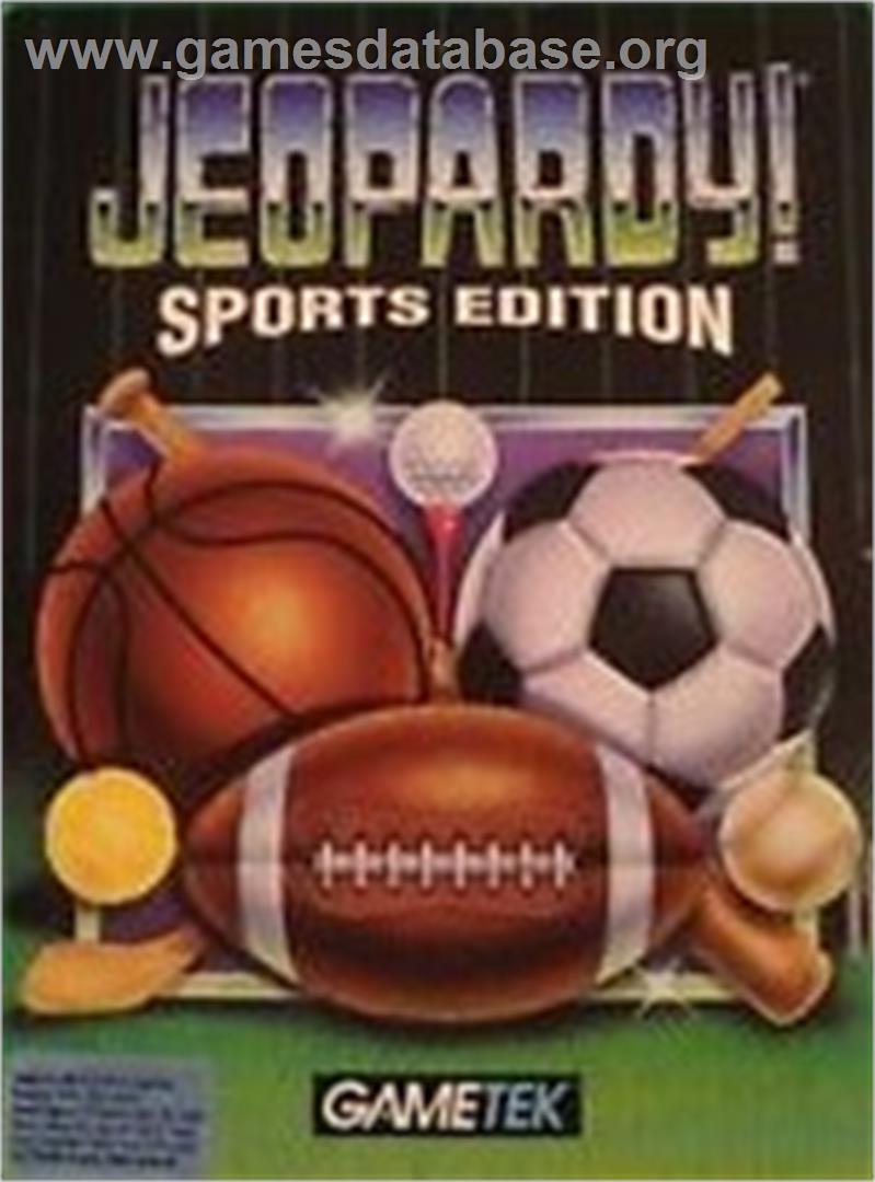 Jeopardy! Sports Edition (Gametek) - Microsoft DOS - Artwork - Box