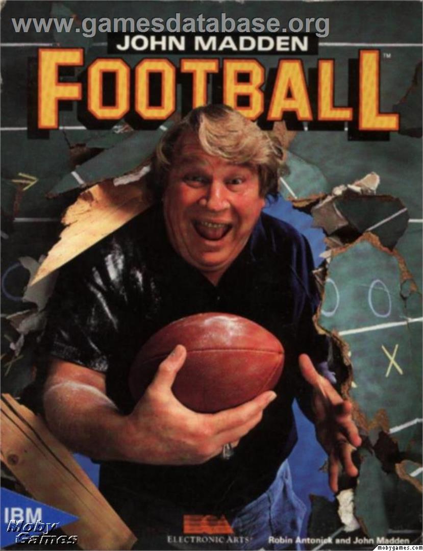 John Madden Football - Microsoft DOS - Artwork - Box