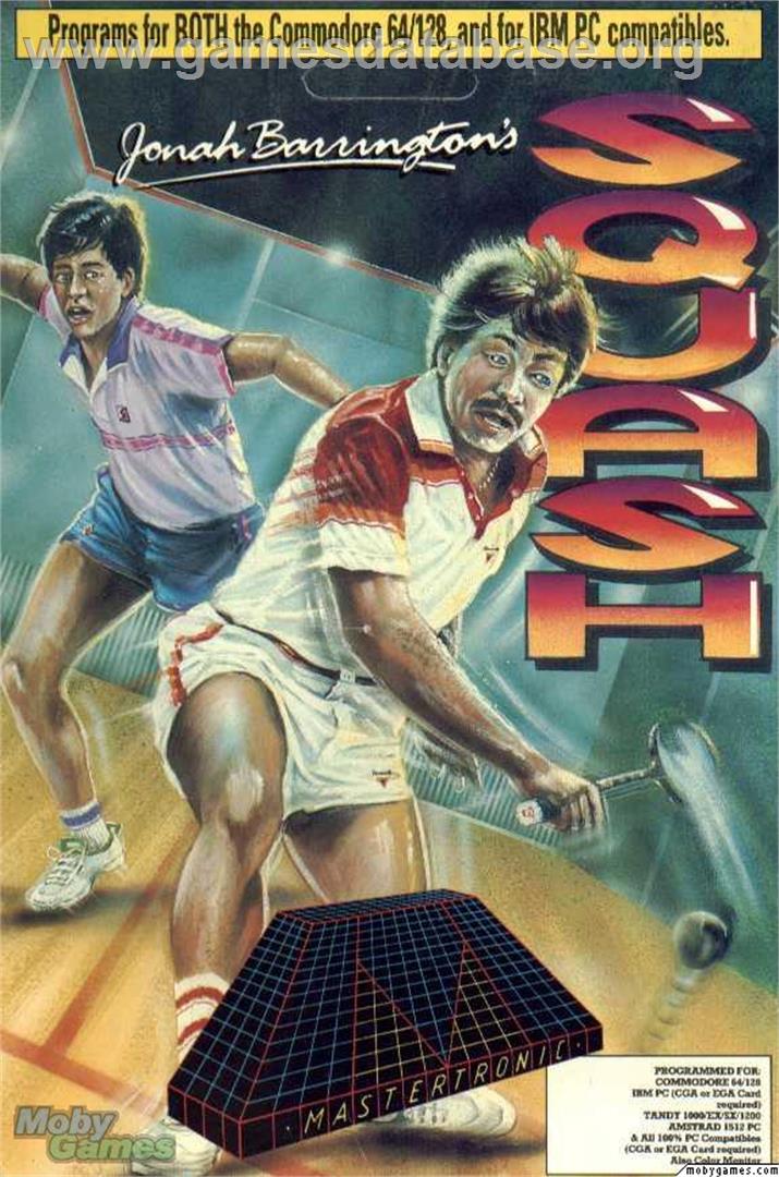 Jonah Barrington's Squash - Microsoft DOS - Artwork - Box