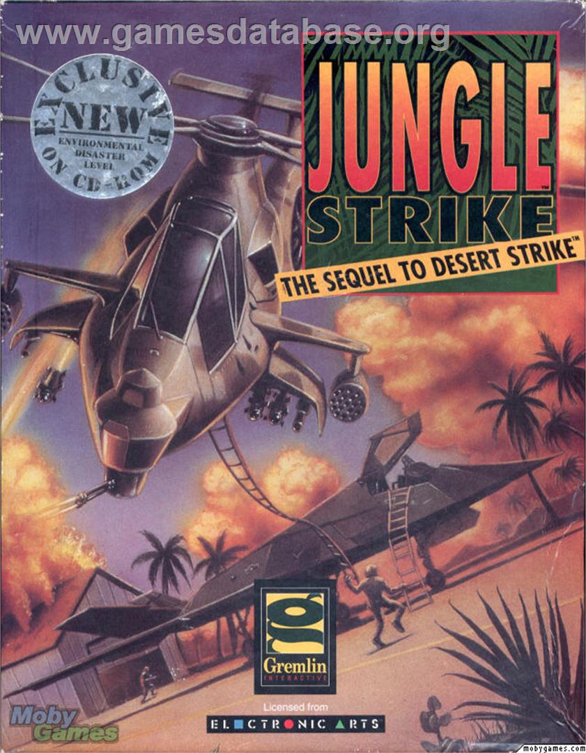Jungle Strike - Microsoft DOS - Artwork - Box