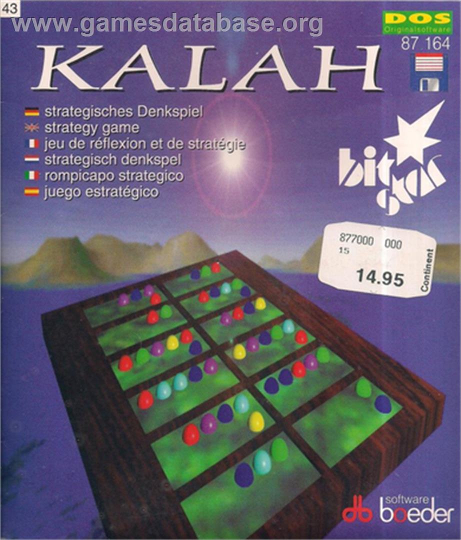 Kalah - Microsoft DOS - Artwork - Box