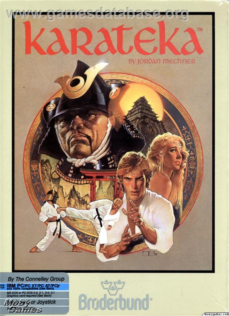 Karateka - Microsoft DOS - Artwork - Box