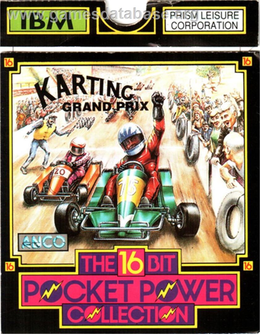 Karting Grand Prix - Microsoft DOS - Artwork - Box