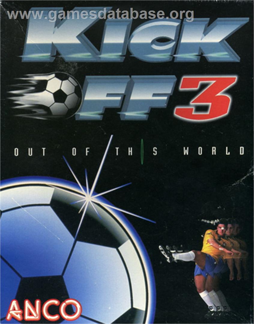 Kick Off 3 - Microsoft DOS - Artwork - Box