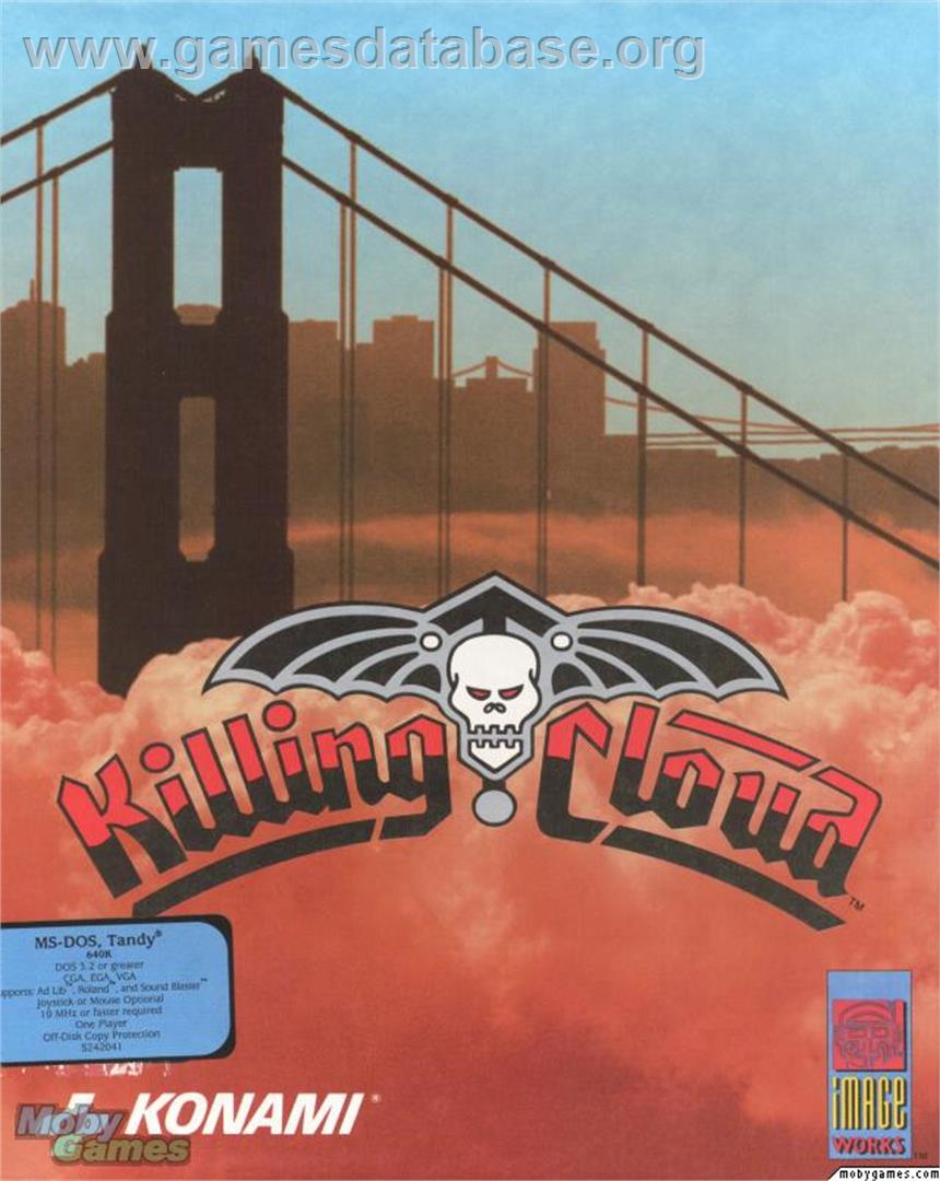Killing Cloud, The - Microsoft DOS - Artwork - Box