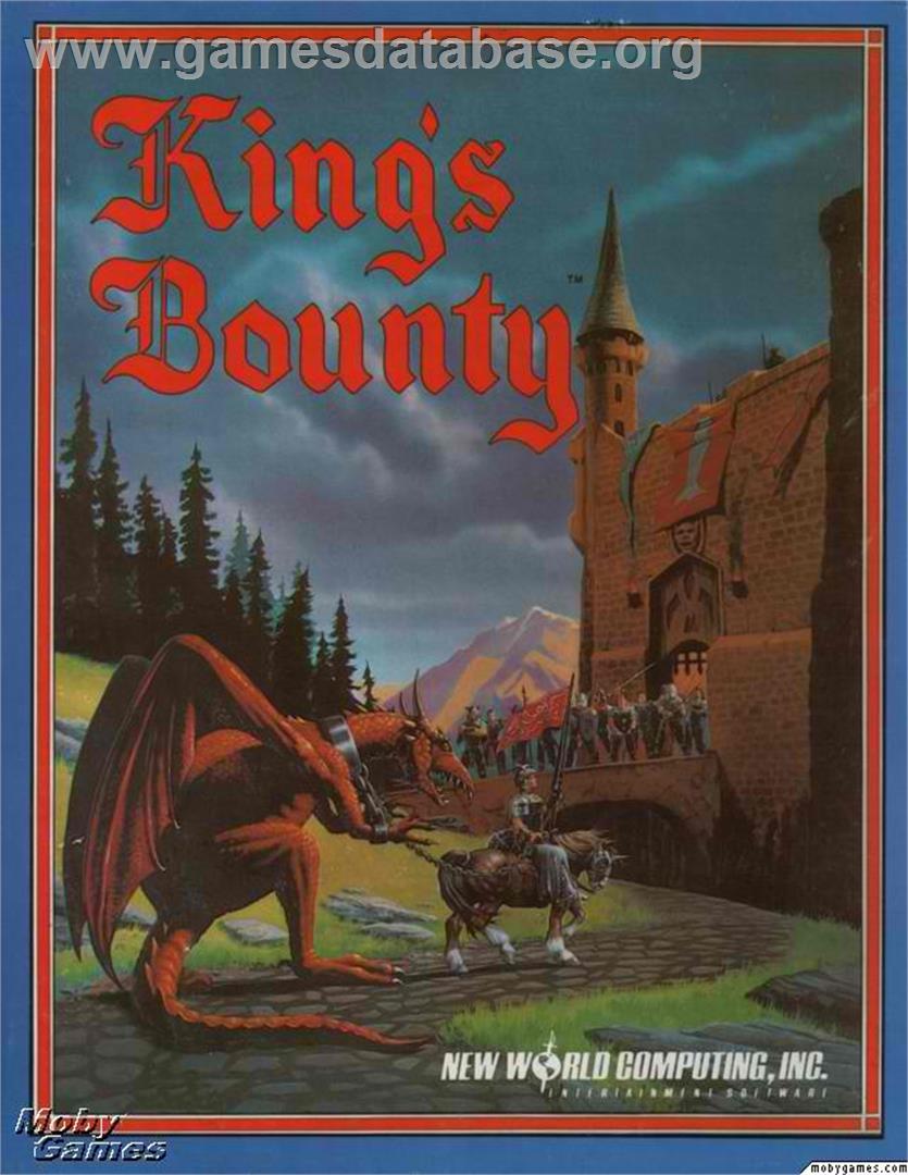 King's Bounty - Microsoft DOS - Artwork - Box