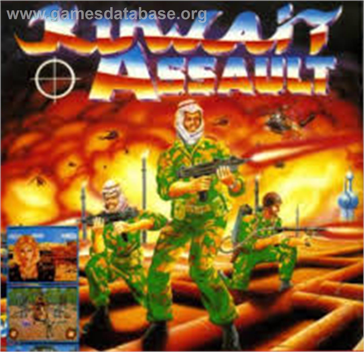 Kuwait Assault - Microsoft DOS - Artwork - Box