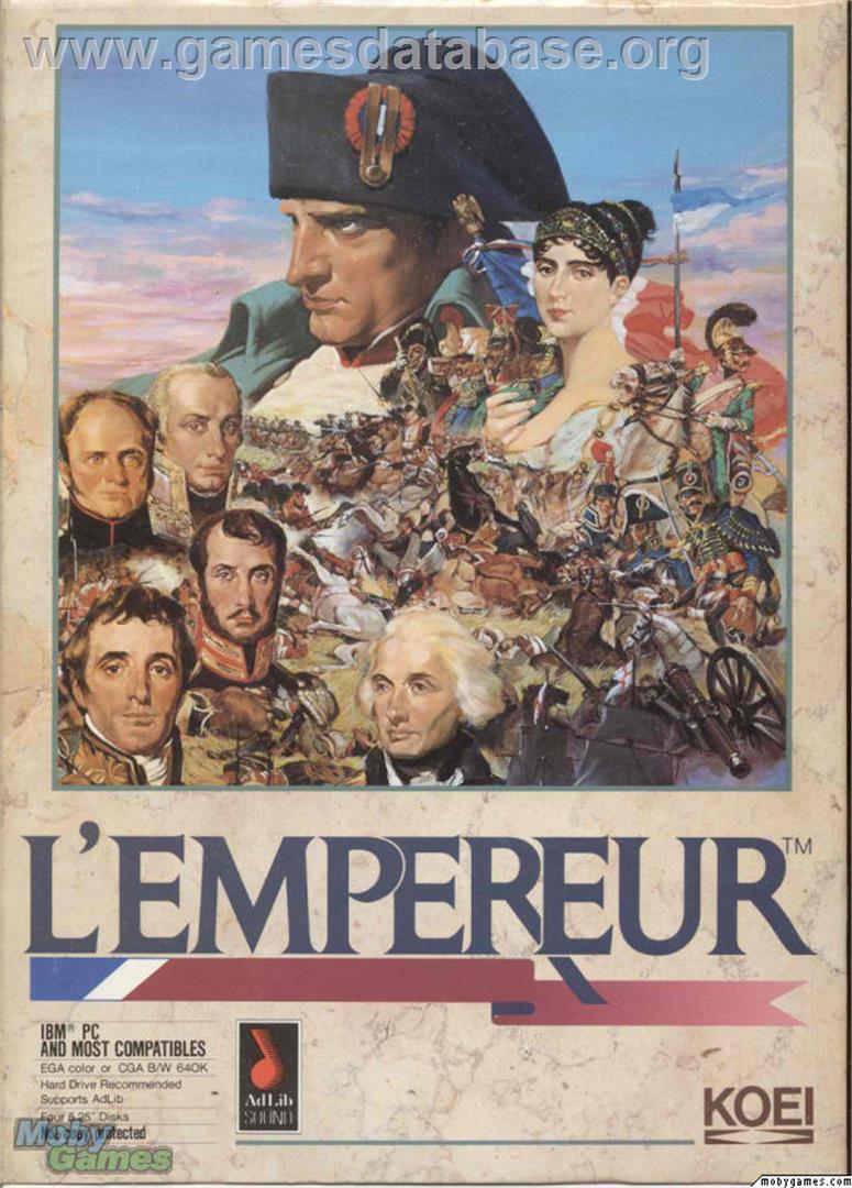 L'Empereur - Microsoft DOS - Artwork - Box