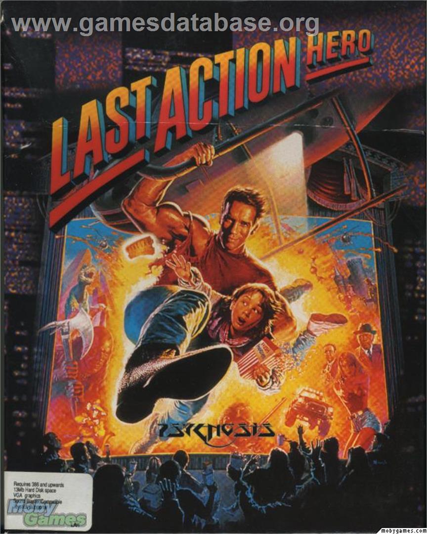 Last Action Hero - Microsoft DOS - Artwork - Box