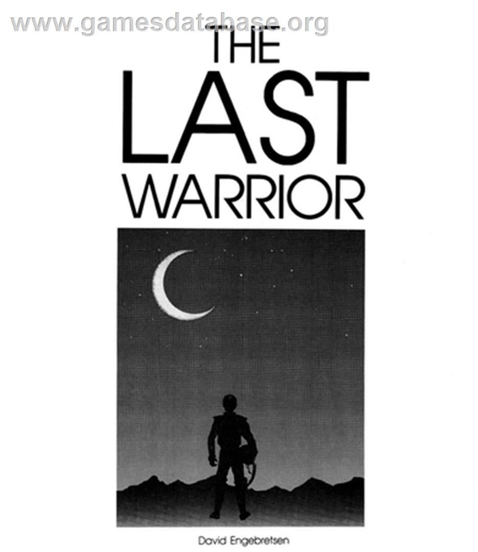 Last Warrior, The - Microsoft DOS - Artwork - Box