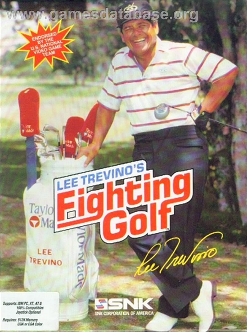 Lee Trevino's Fighting Golf - Microsoft DOS - Artwork - Box