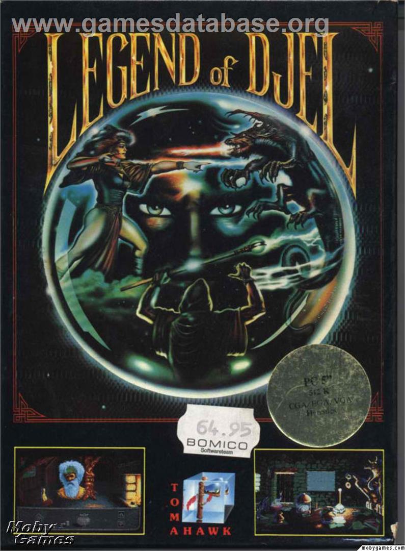 Legend of Djel - Microsoft DOS - Artwork - Box