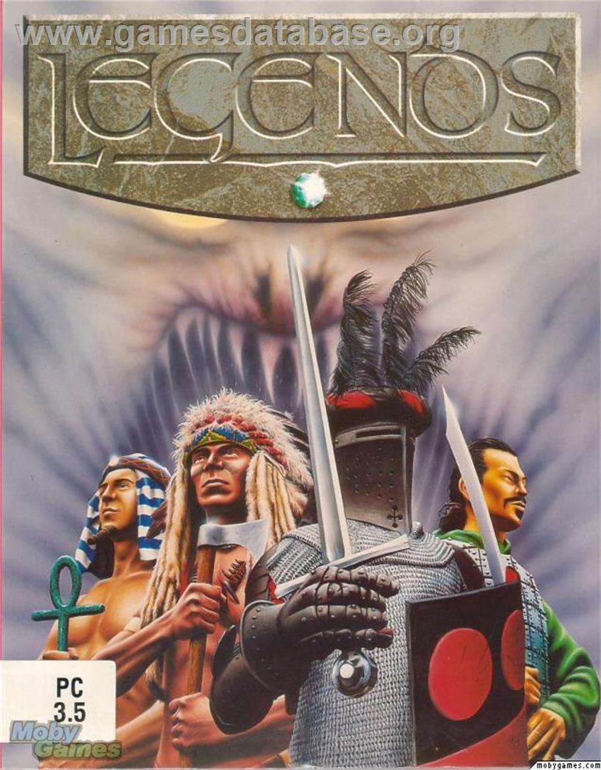 Legends - Microsoft DOS - Artwork - Box