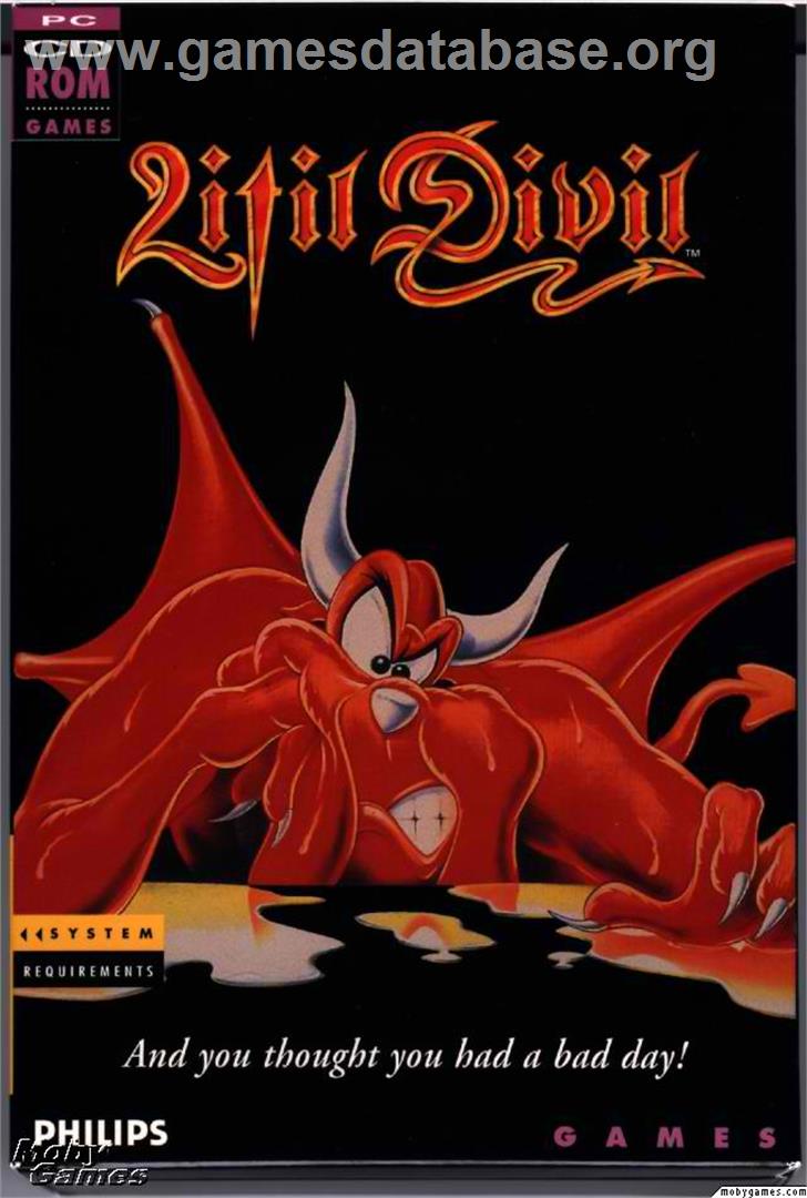 Litil Divil - Microsoft DOS - Artwork - Box