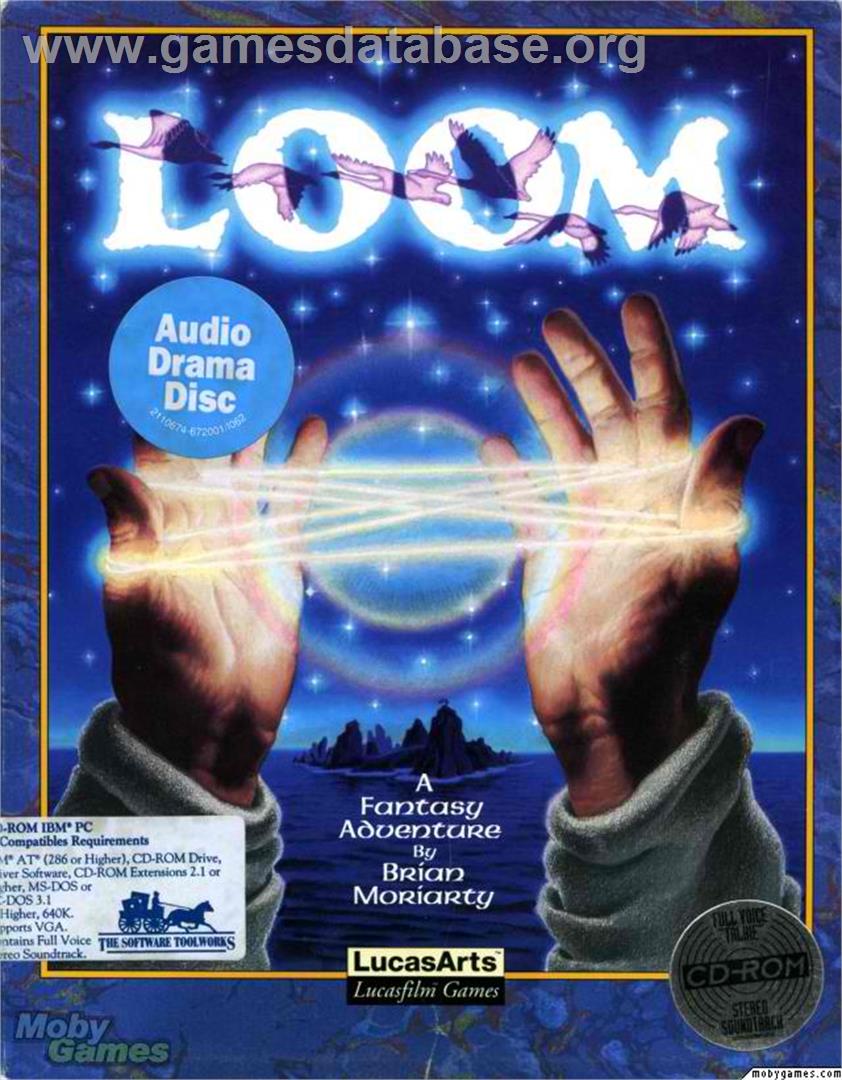 Loom - Microsoft DOS - Artwork - Box