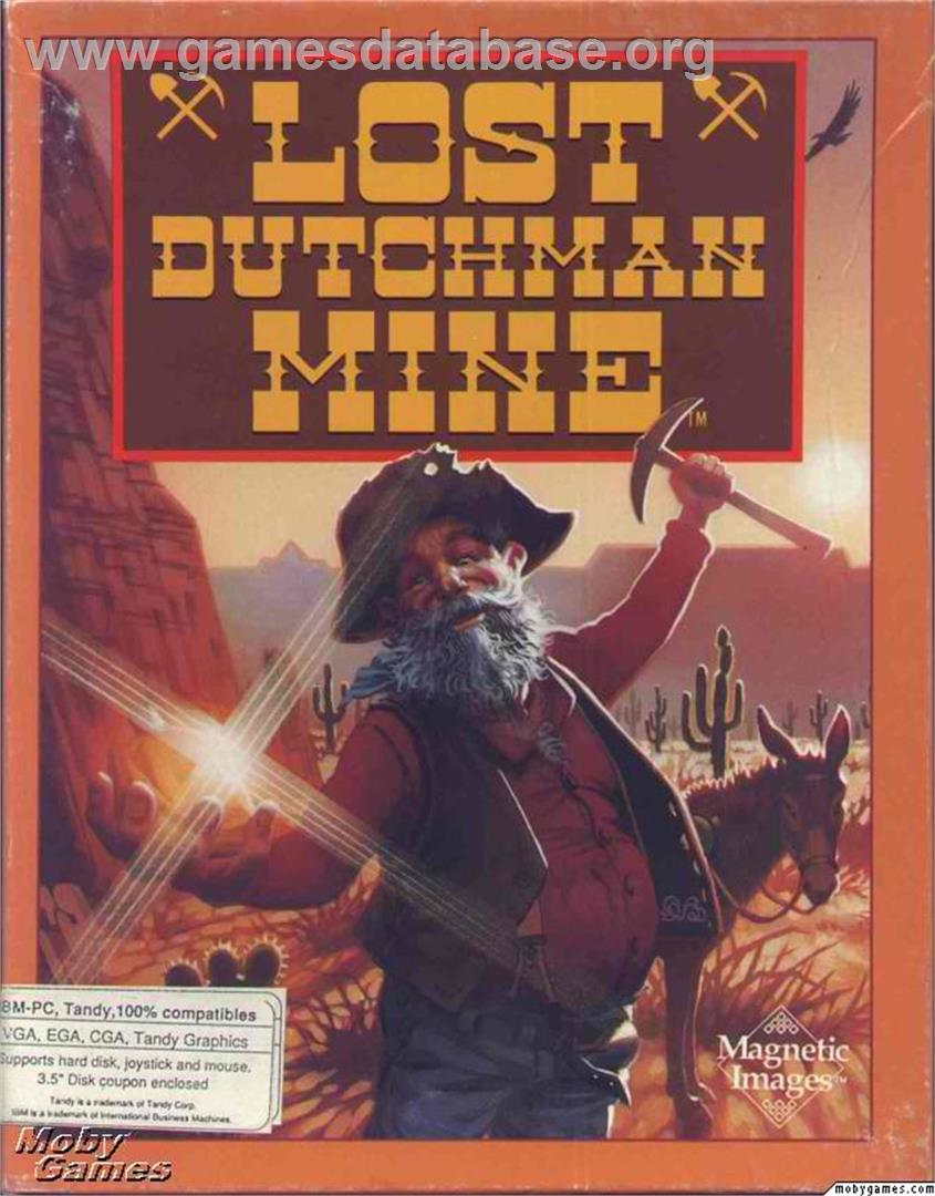 Lost Dutchman Mine - Microsoft DOS - Artwork - Box