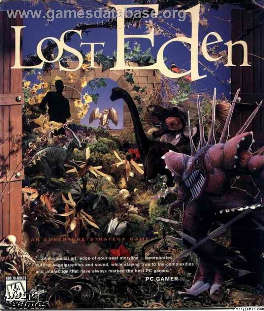 Lost Eden - Microsoft DOS - Artwork - Box