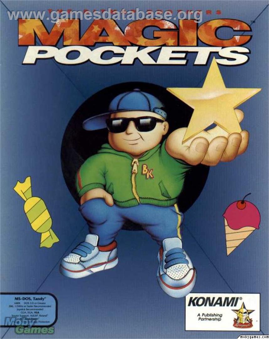 Magic Pockets - Microsoft DOS - Artwork - Box