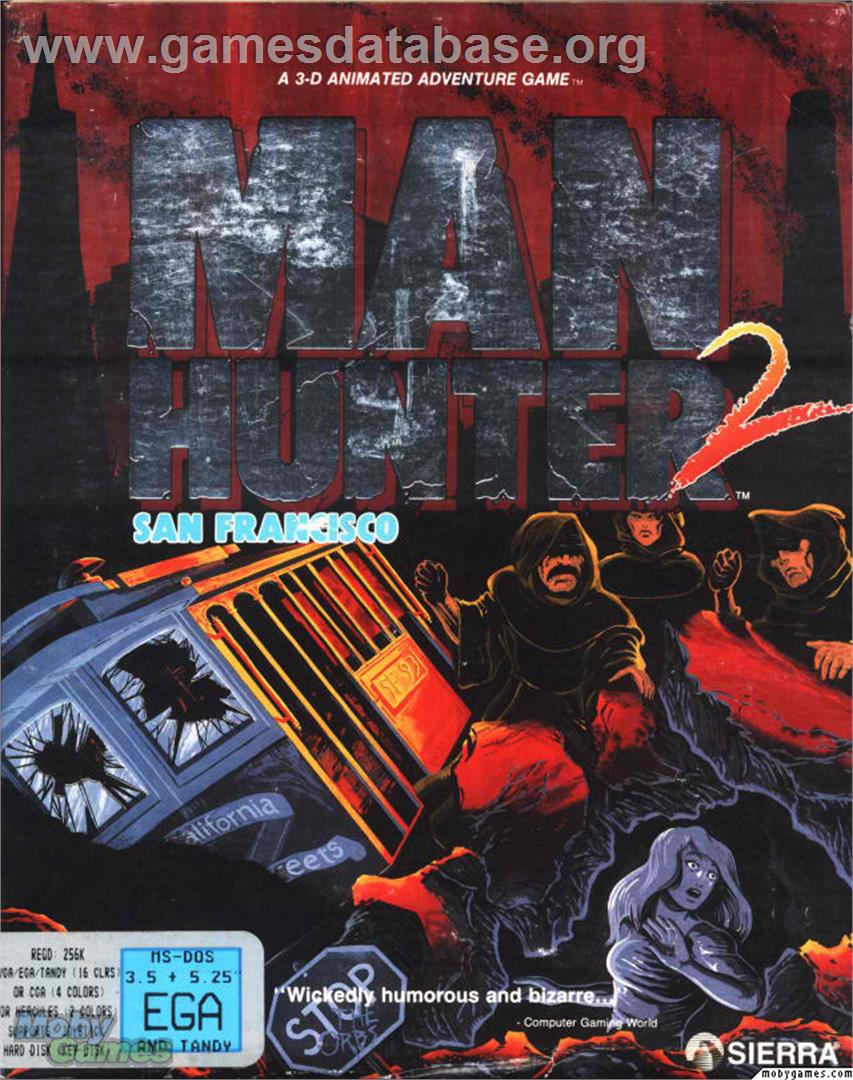 Manhunter 2 - San Francisco - Microsoft DOS - Artwork - Box