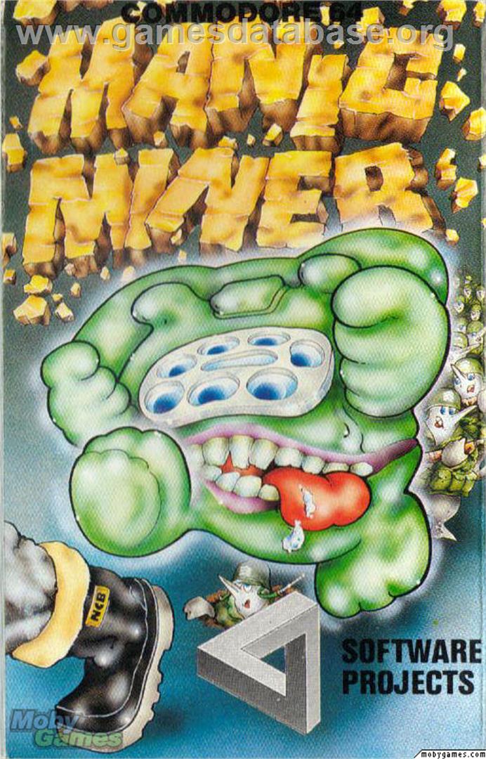 Manic Miner - Microsoft DOS - Artwork - Box