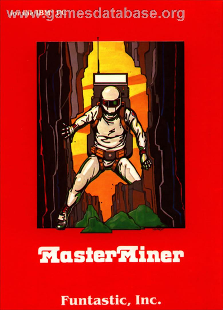 Master Miner - Microsoft DOS - Artwork - Box