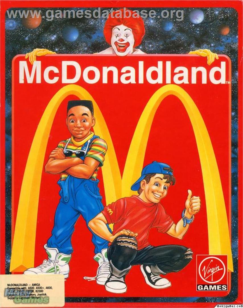 McDonaldland - Microsoft DOS - Artwork - Box