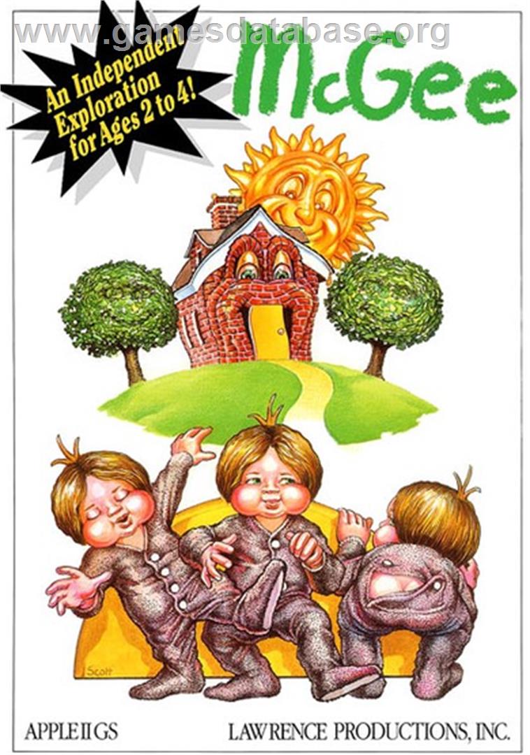 McGee - Microsoft DOS - Artwork - Box