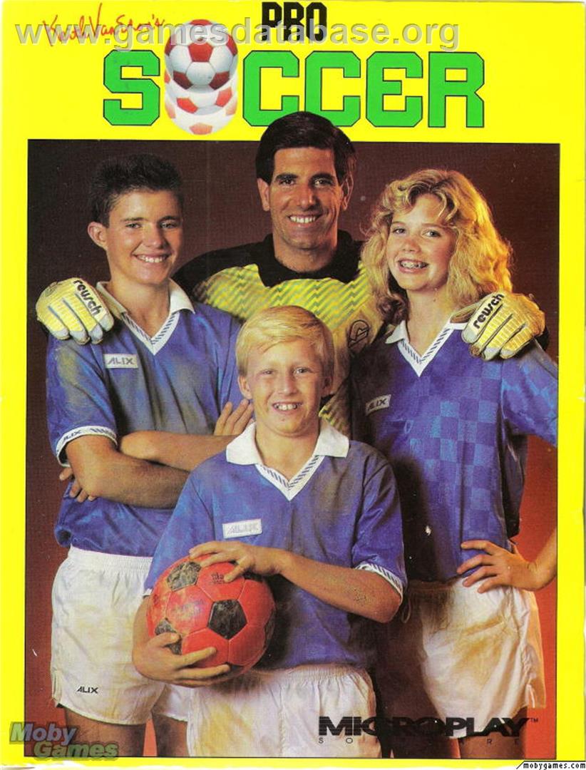 MicroProse Soccer - Microsoft DOS - Artwork - Box