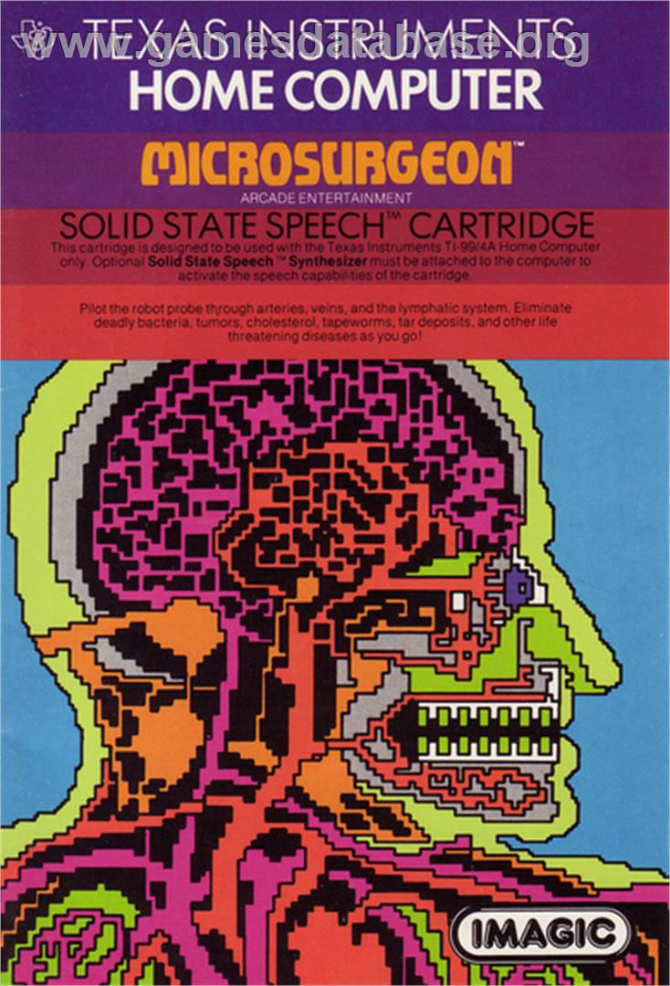 Microsurgeon - Microsoft DOS - Artwork - Box