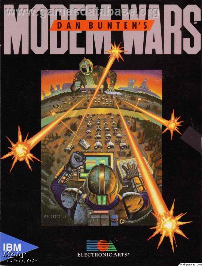 Modem Wars - Microsoft DOS - Artwork - Box