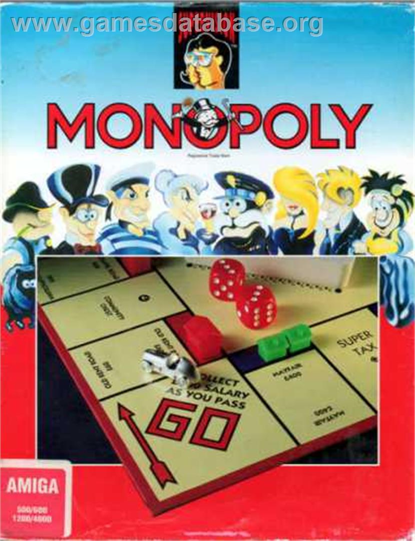 Monopoly - Microsoft DOS - Artwork - Box
