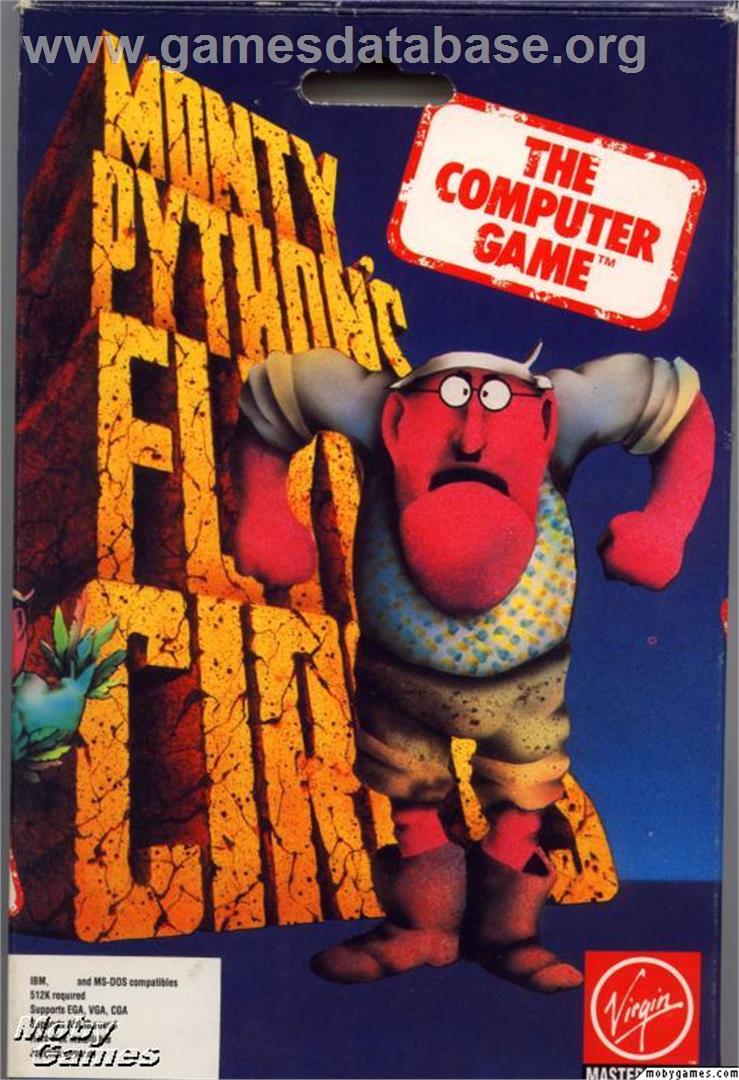 Monty Python's Flying Circus - Microsoft DOS - Artwork - Box