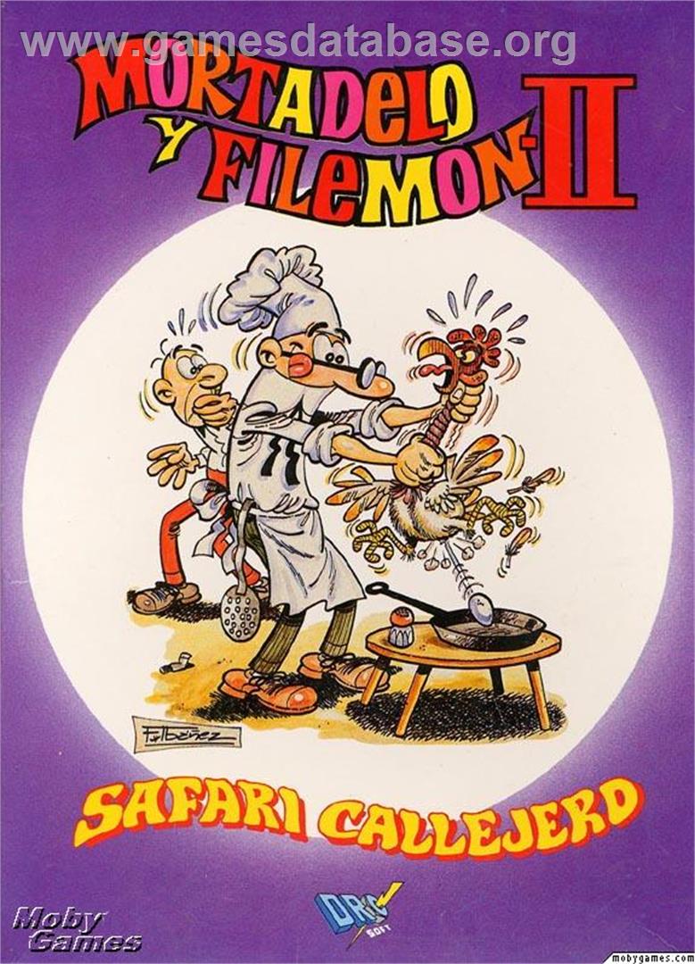 Mortadelo Y Filemon 2 - Microsoft DOS - Artwork - Box