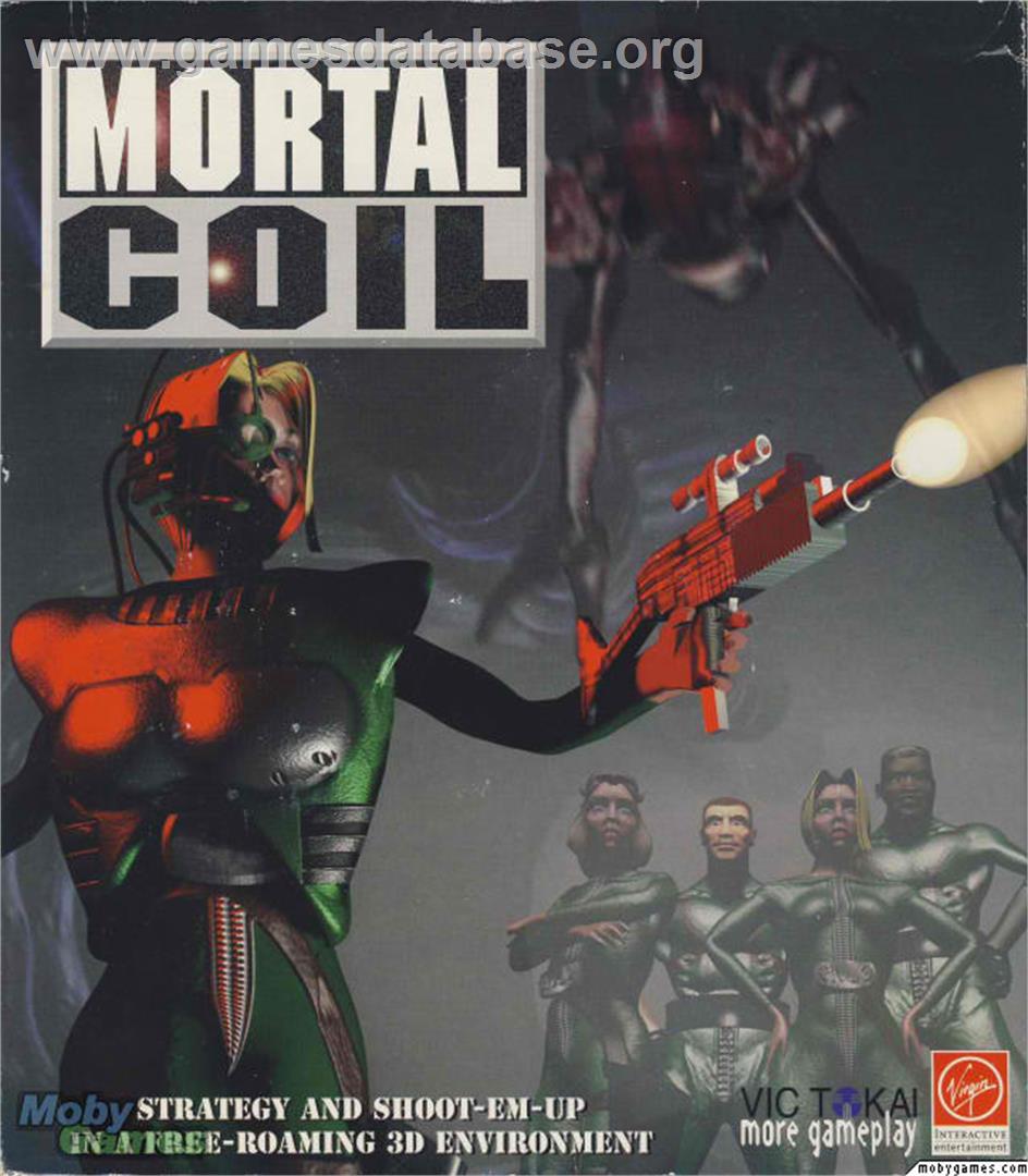 Mortal Coil - Adrenalin Intelligence - Microsoft DOS - Artwork - Box