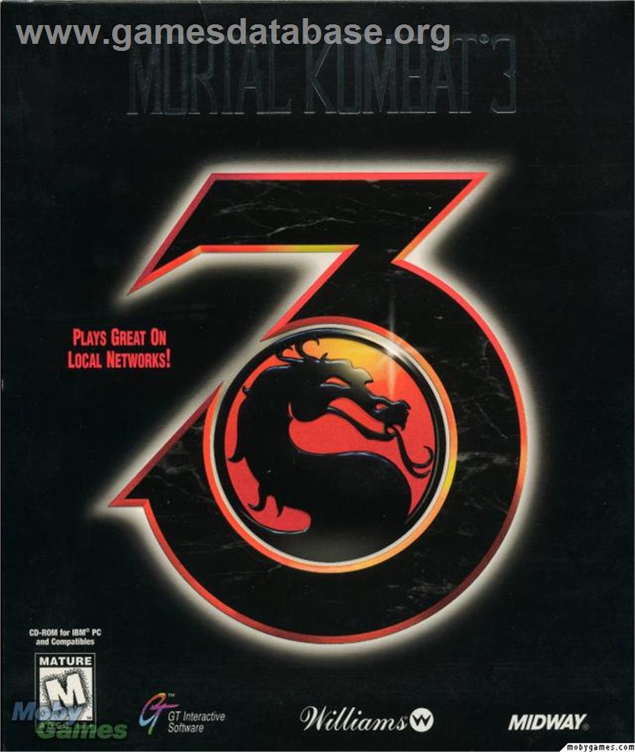Mortal Kombat 3 - Microsoft DOS - Artwork - Box