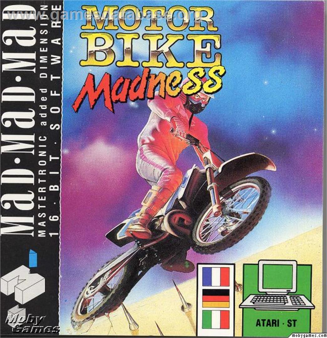 Motorbike Madness - Microsoft DOS - Artwork - Box