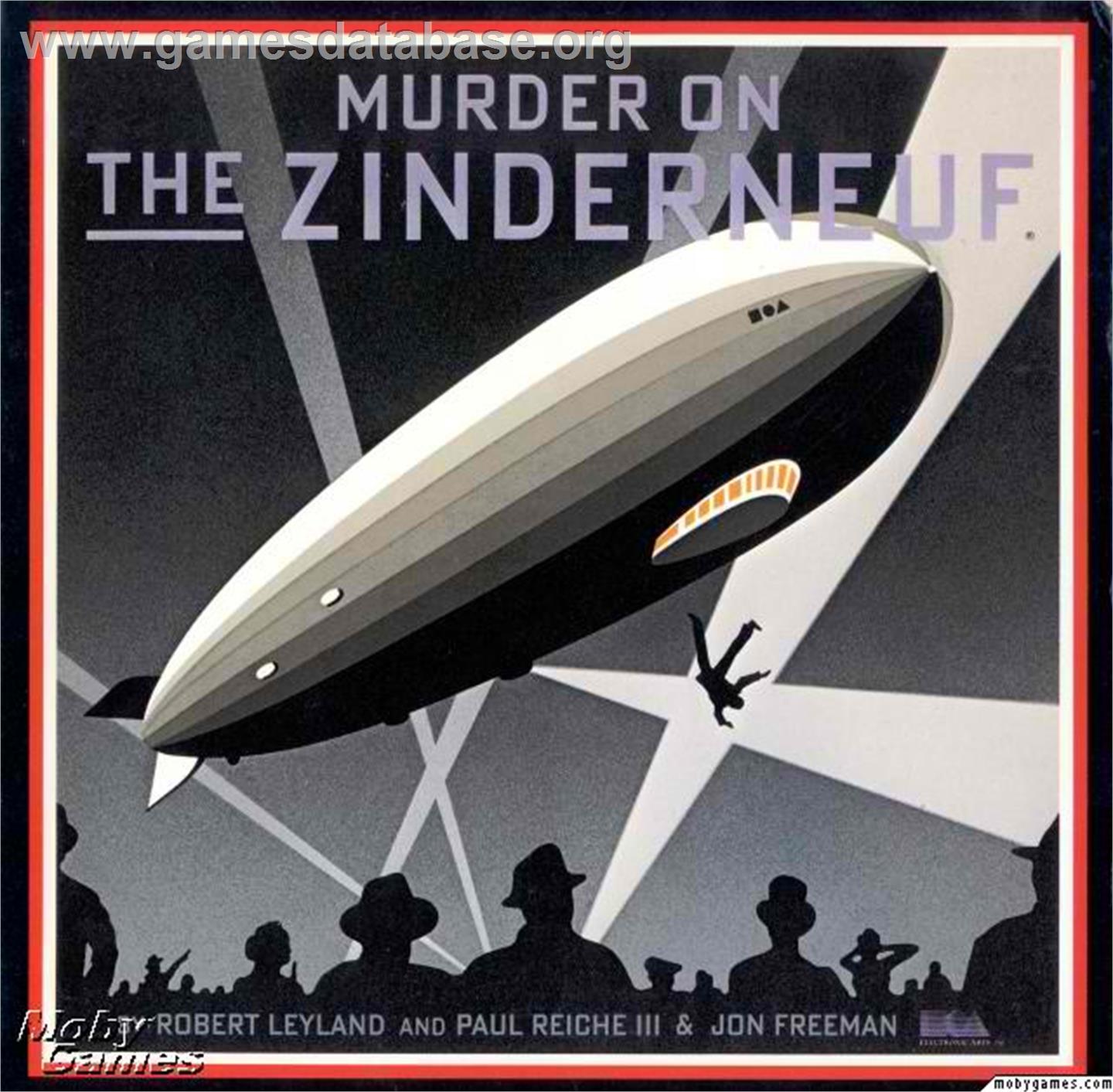 Murder on the Zinderneuf - Microsoft DOS - Artwork - Box
